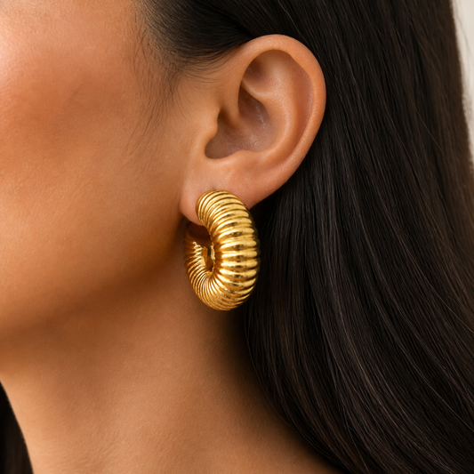 Camille Hoop Earrings