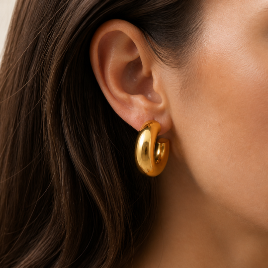 Amelie Hoop Earrings