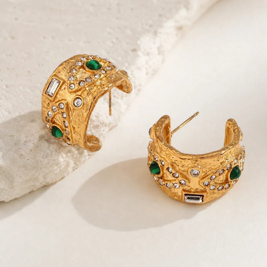 Odette Earrings editorial — TAIA Jewellery