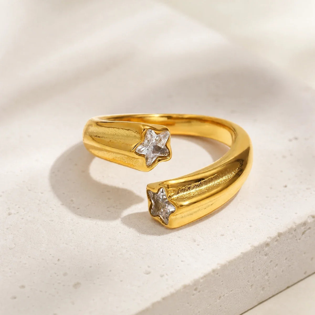 Twin Star Ring editorial — TAIA Jewellery