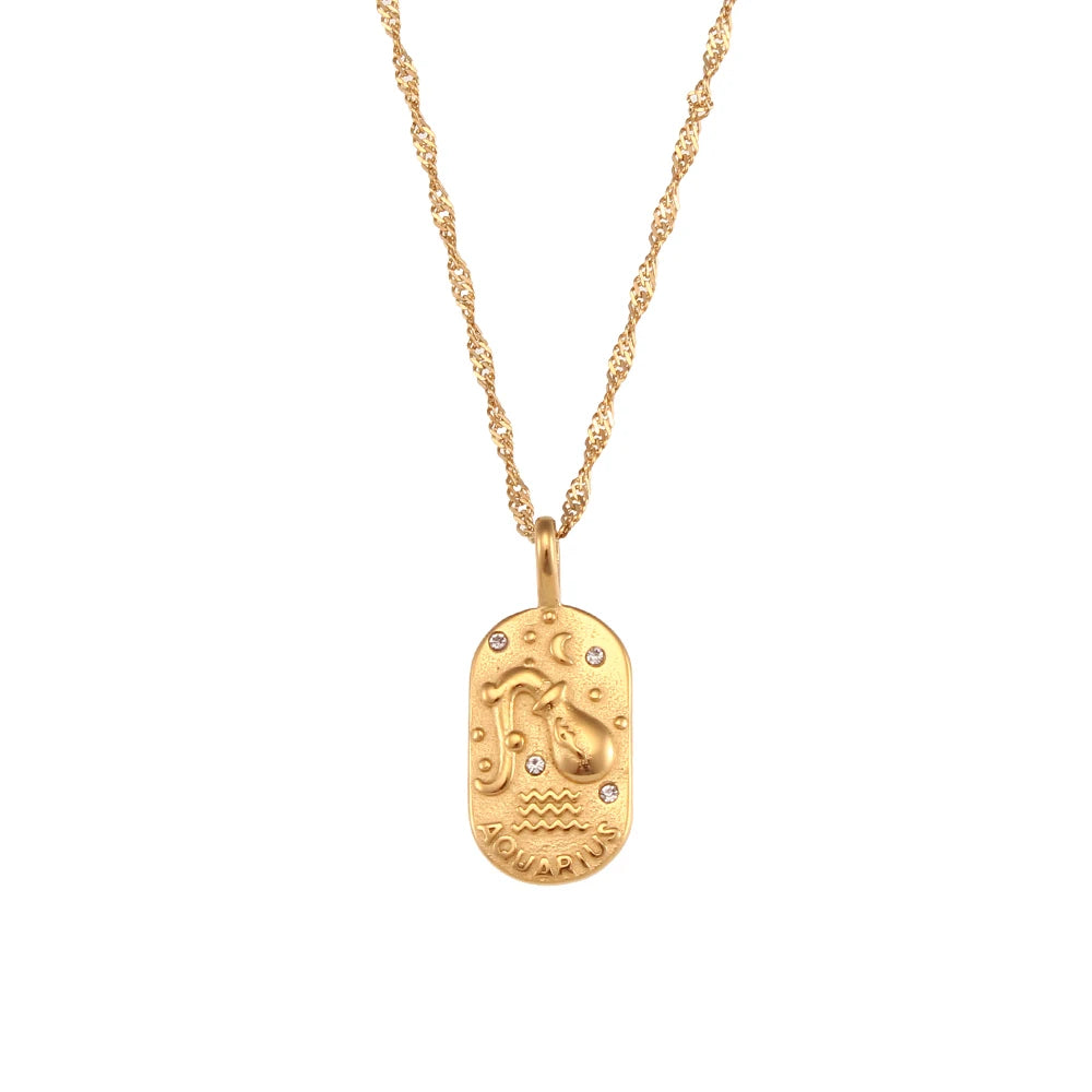 Astria Zodiac Necklace — TAIA Jewellery