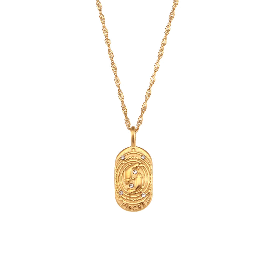 Astria Zodiac Necklace — TAIA Jewellery
