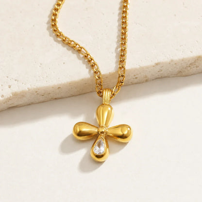 Bow Drop Necklace editorial — TAIA Jewellery