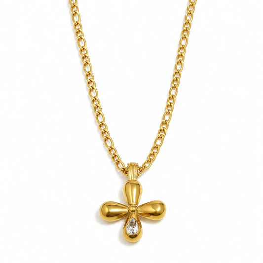 Bow Drop Necklace — TAIA Jewellery