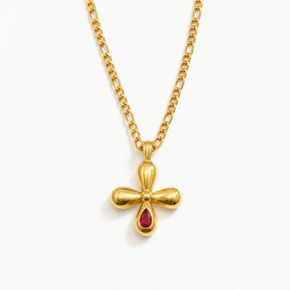 Bow Drop Necklace