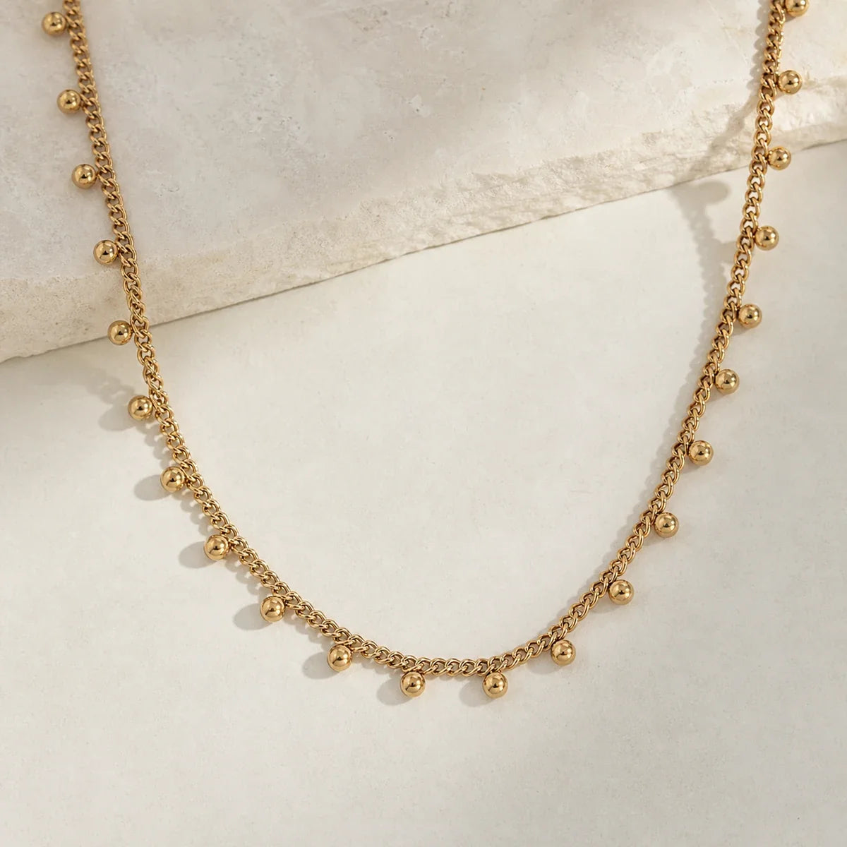 Celia Necklace editorial — TAIA Jewellery
