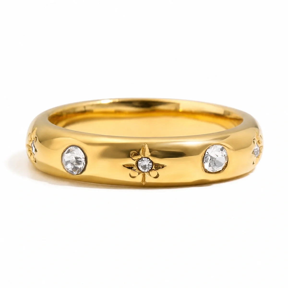 Crystal Star Ring — TAIA Jewellery
