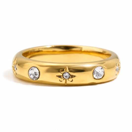 Crystal Star Ring — TAIA Jewellery