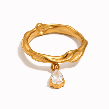 Dune Drop Ring