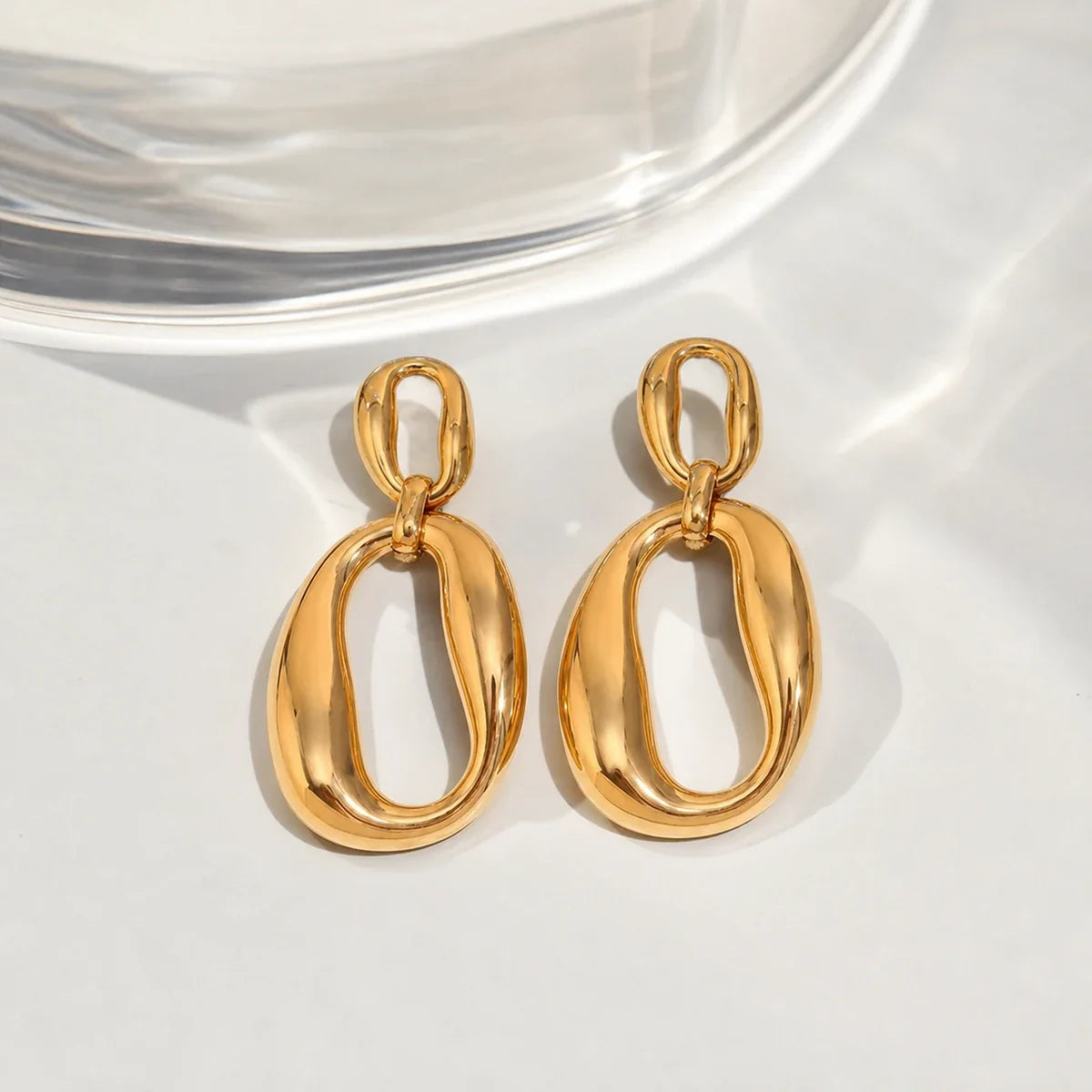 Ellipse Earrings editorial — TAIA Jewellery