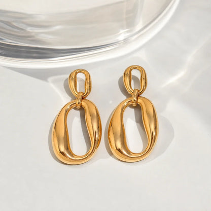 Ellipse Earrings editorial — TAIA Jewellery
