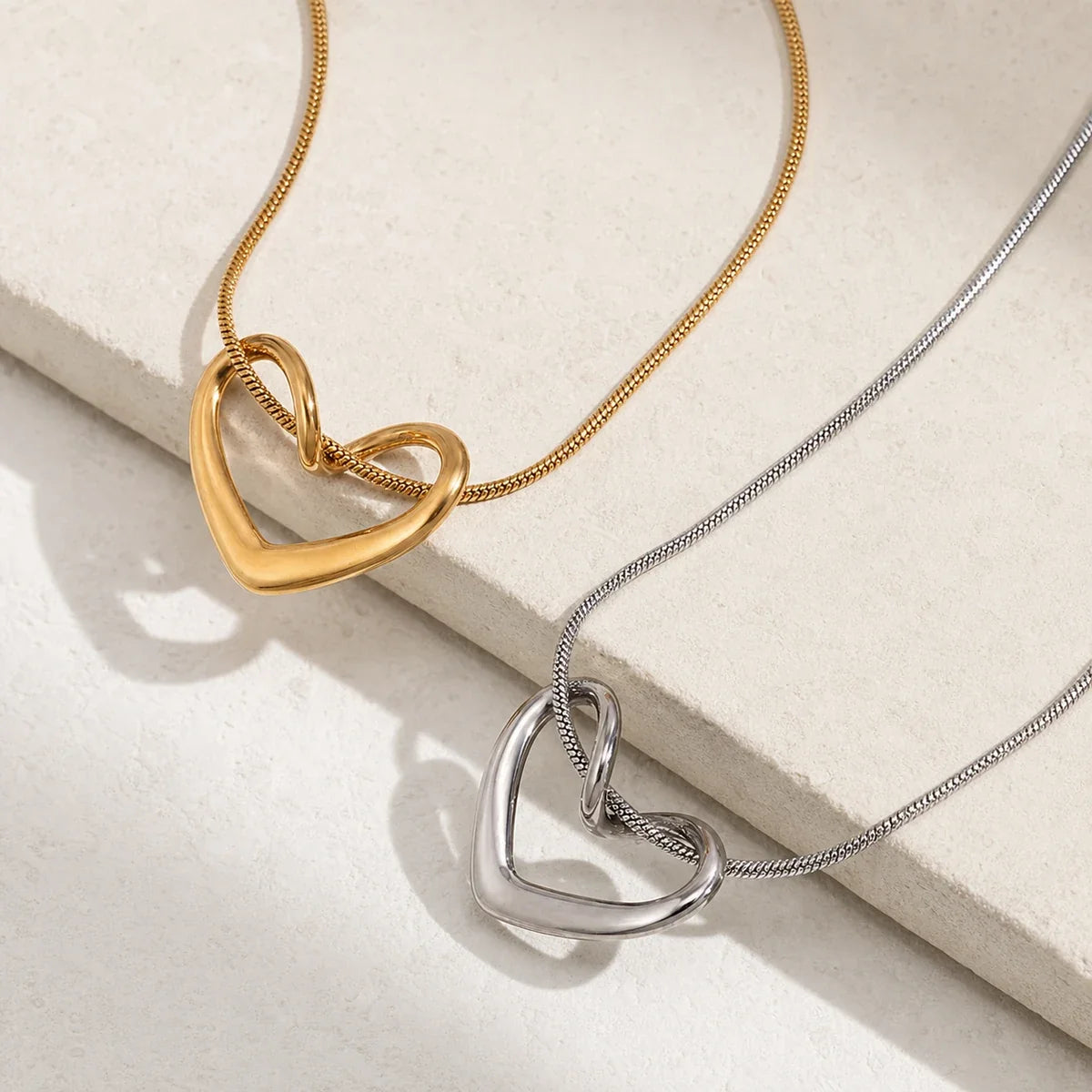Entwine Necklace editorial — TAIA Jewellery