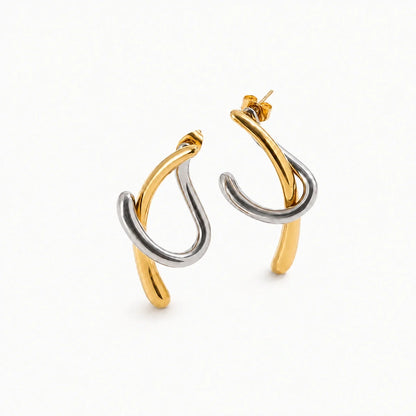 Interlace Earrings — TAIA Jewellery