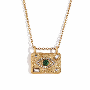 Iris Eye Necklace