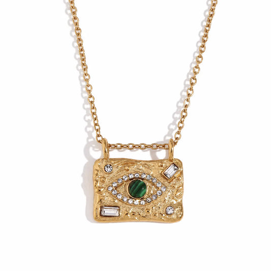 Iris Eye Necklace