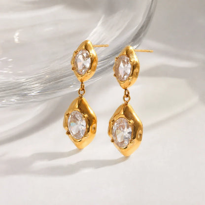 Lumen Earrings editorial — TAIA Jewellery