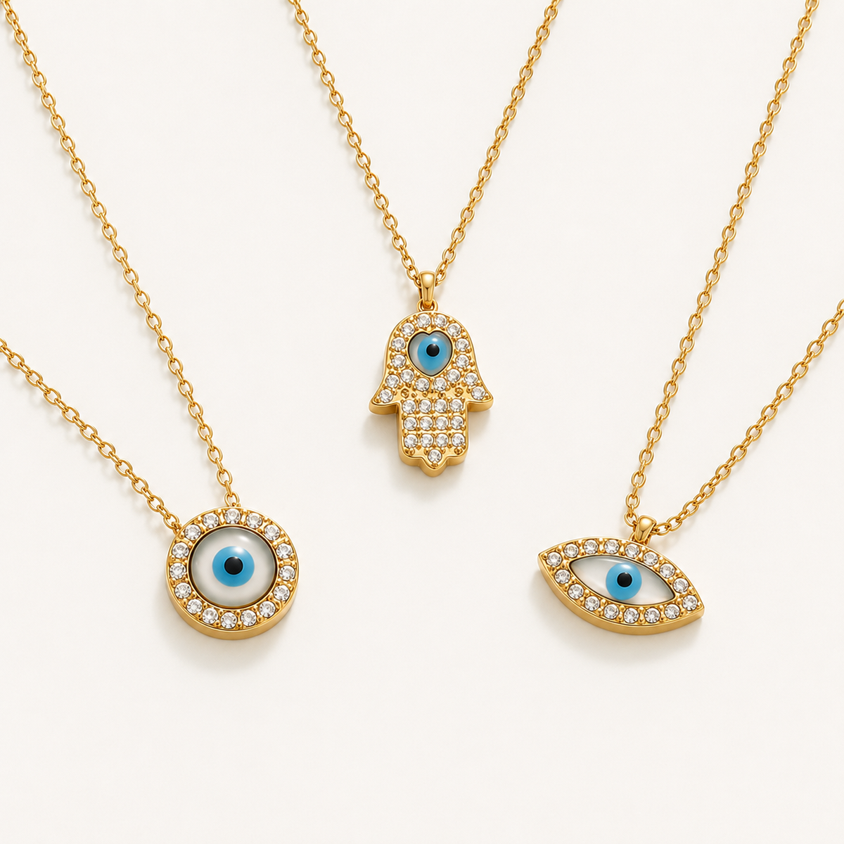 Azure Eye Necklace