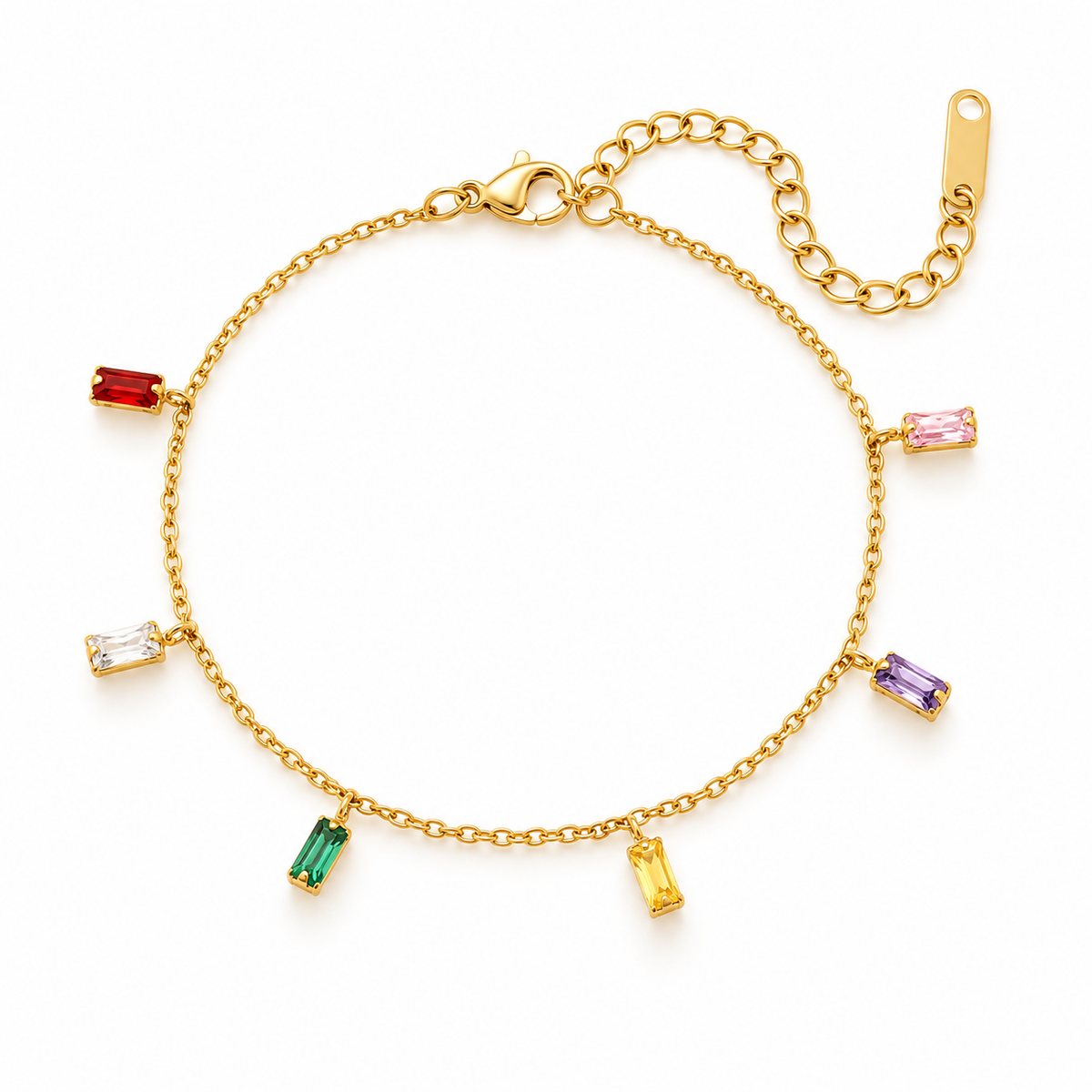 Orlane Rainbow Bracelet on a white background