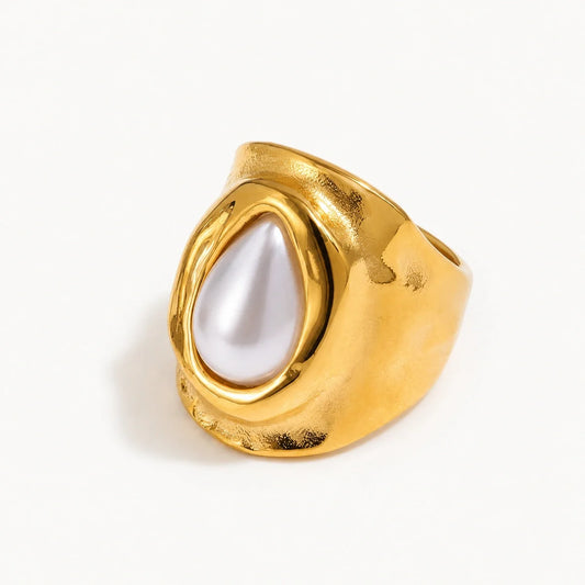 Pearl Crest Ring — TAIA Jewellery