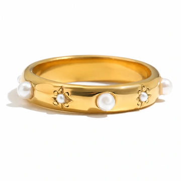 Pearl Star Ring