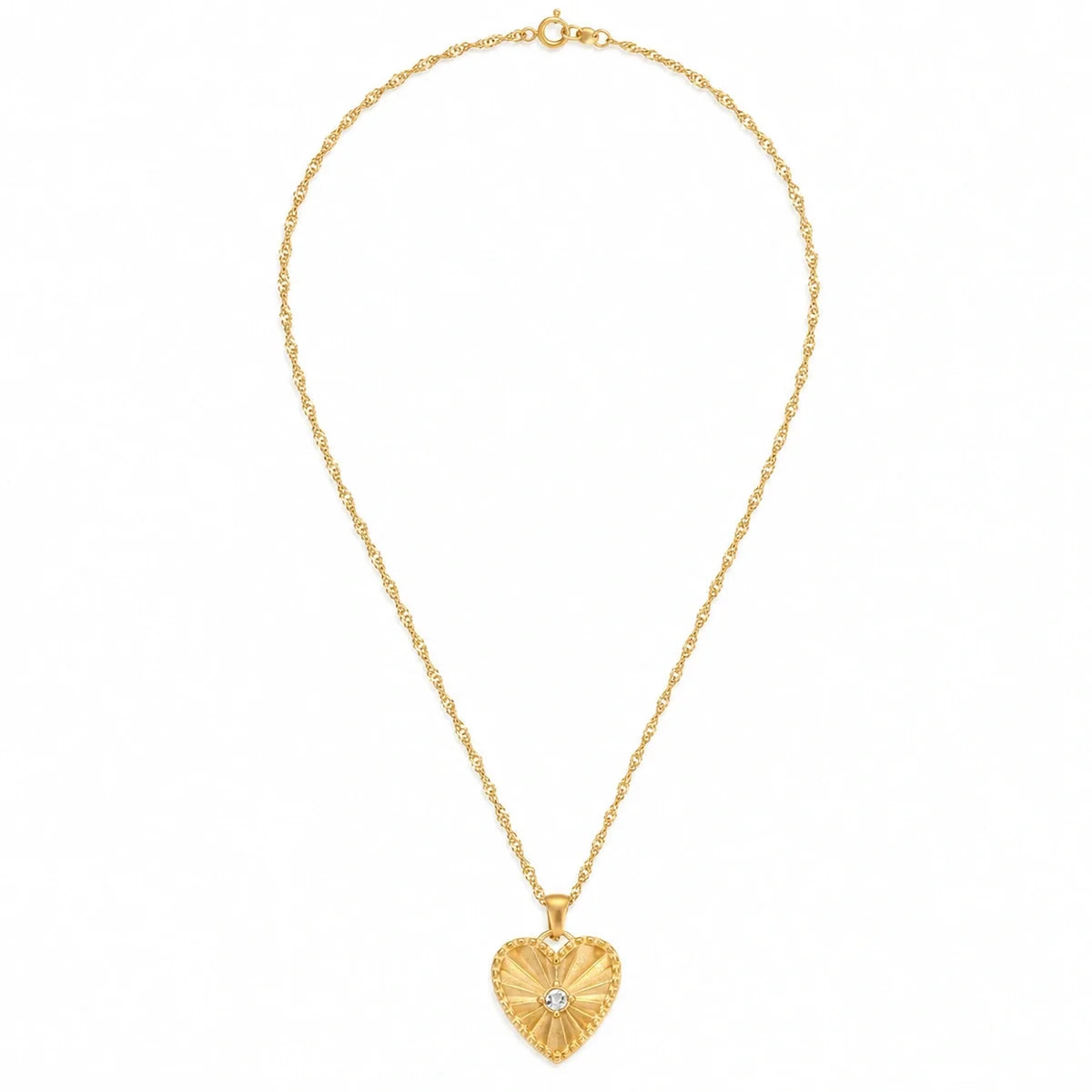 Radiant Heart Necklace — TAIA Jewellery