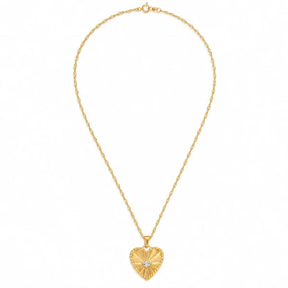 Radiant Heart Necklace — TAIA Jewellery