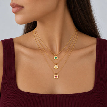 Ruth Birthstone Necklace