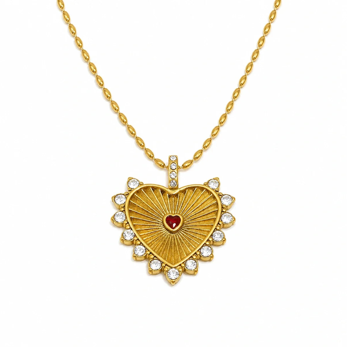 Sacred Heart Necklace — TAIA Jewellery