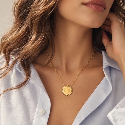 Soleil Angel Number 11:11  Necklace