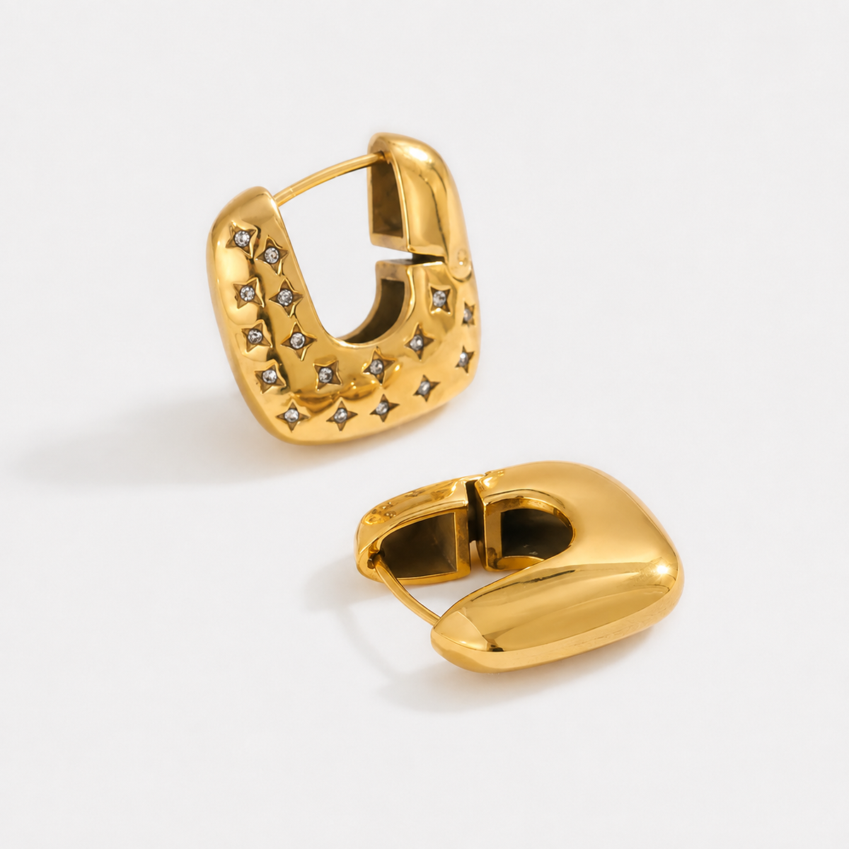 Stella Hoop Earrings
