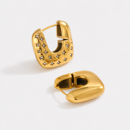 Stella Hoop Earrings