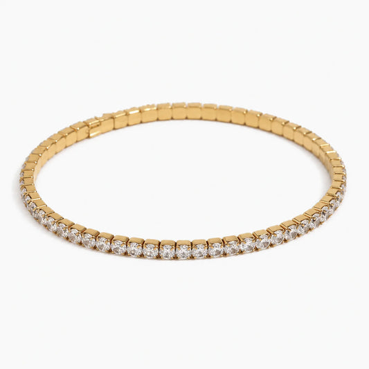 Trinity Tennis Bracelet
